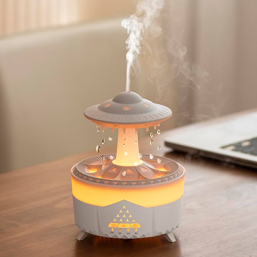 Ultrasonic Air Humidifier &amp; Aroma Diffuser