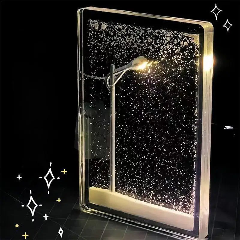 The "snowfall" night light