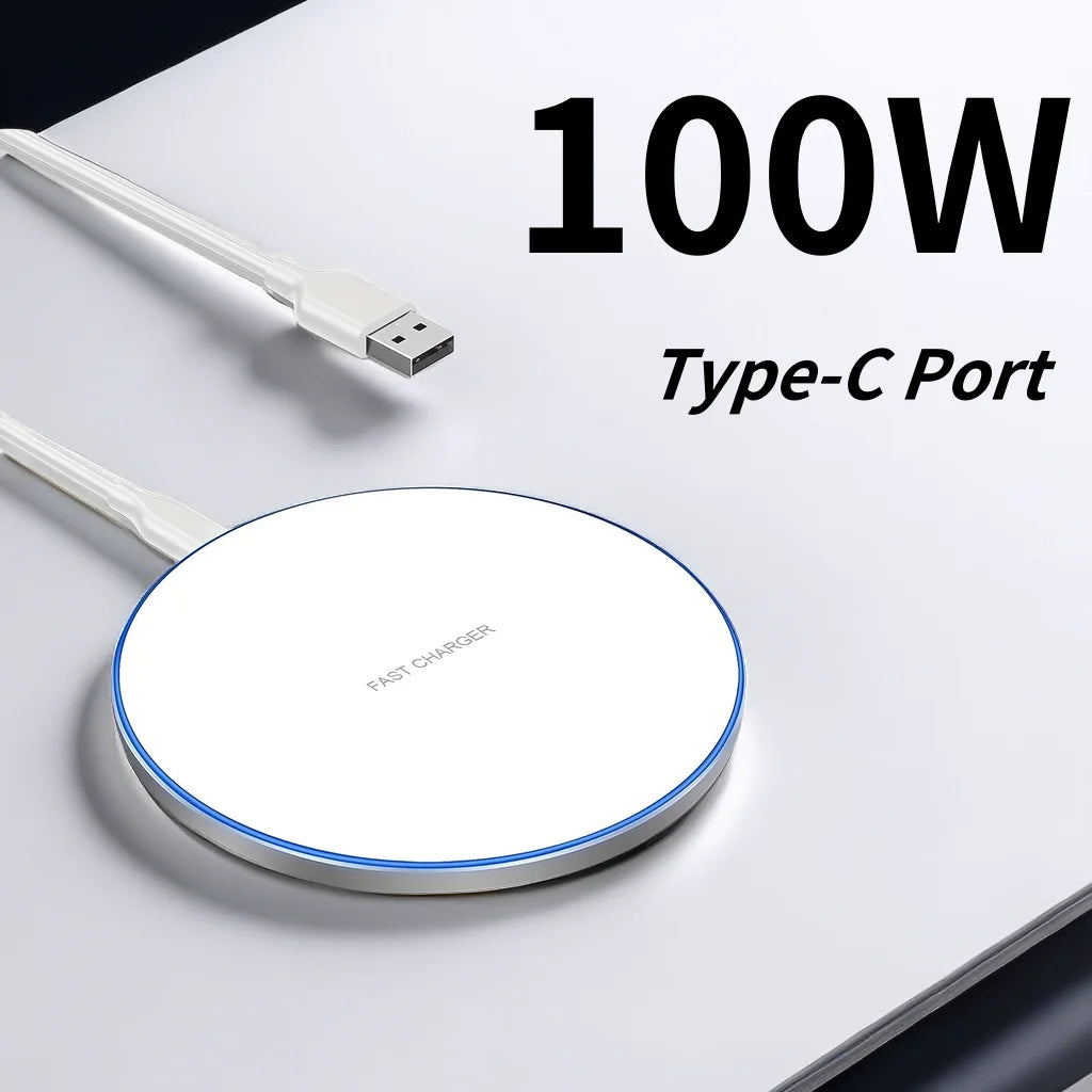 100W Induction Fast Charger – iPhone/Samsung/Xiaomi