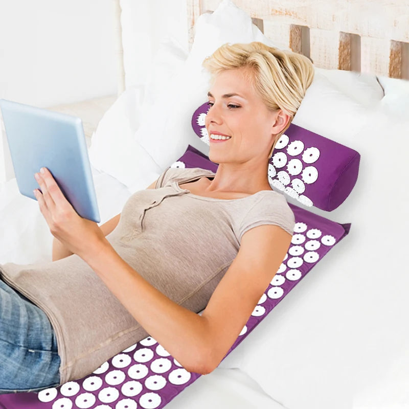 Yoga Acupressure Massage Cushion 