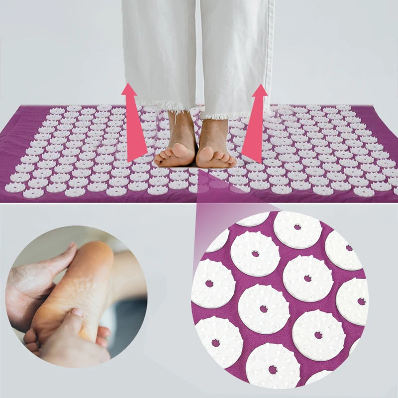 Yoga Acupressure Massage Cushion 