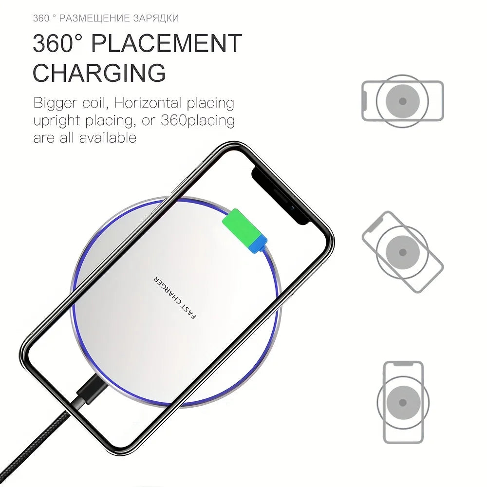 100W Induction Fast Charger – iPhone/Samsung/Xiaomi