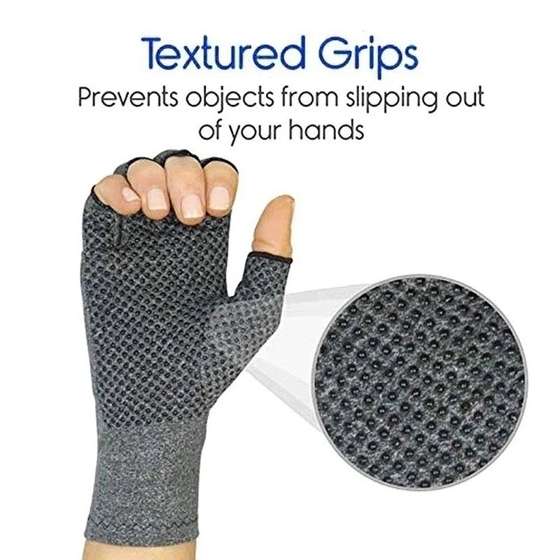 Pain Relief Half Finger Compression Gloves