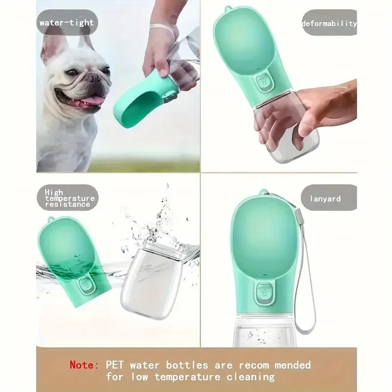 Portable Travel Water Bottle for Dogs and Cats - 300ML