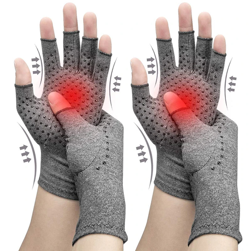 Pain Relief Half Finger Compression Gloves