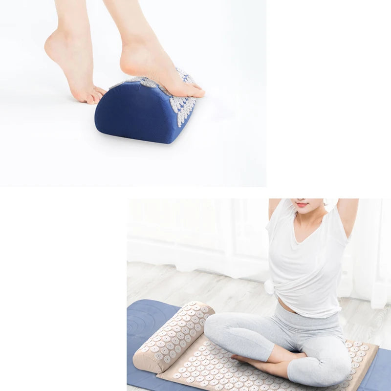 Yoga Acupressure Massage Cushion 