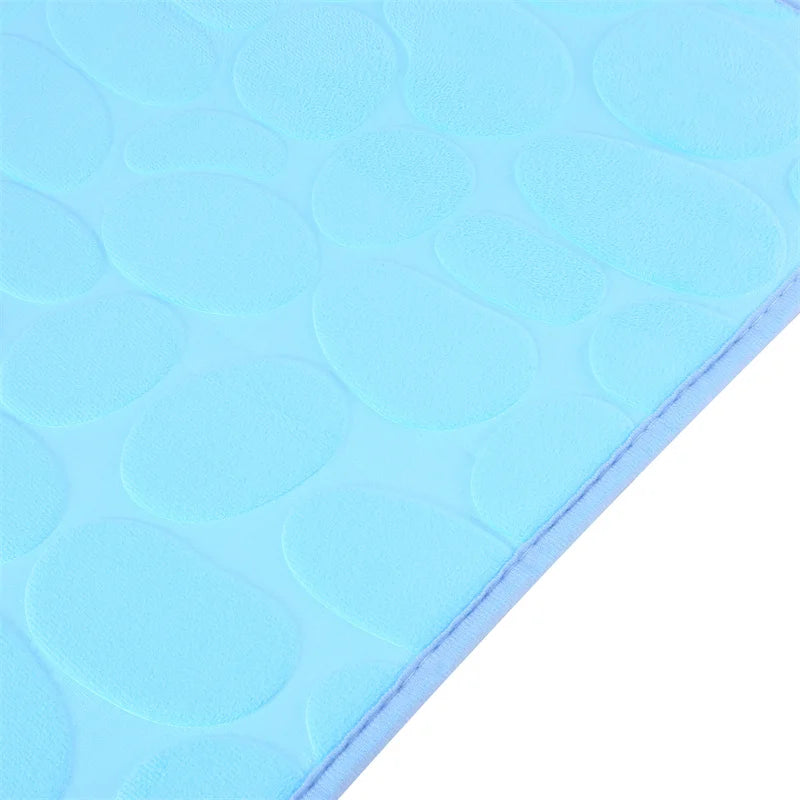 Cobblestone Non-Slip Bathroom Floor Mat