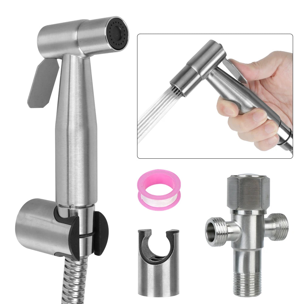 Compact and Elegant Toilet Spray for a Modern Bathroom