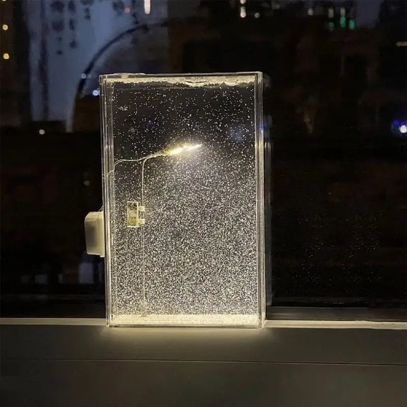 The "snowfall" night light